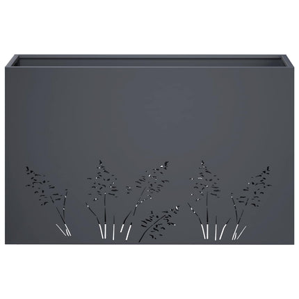 Have Blomsterkrukke 2 stk. Antracit 80 x 30 x 49 cm