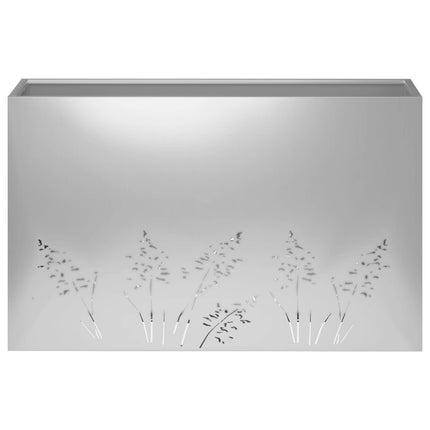Have Blomsterkrukke Sølv 80 x 30 x 49 cm Galvaniseret stål