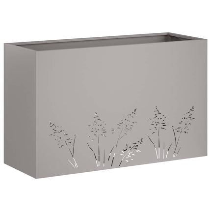Have Blomsterkrukke 2 stk. Rusten 80 x 30 x 49 cm Cortenstål