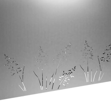 Have Blomsterkrukke Sølv 100 x 20 x 49 cm Galvaniseret stål