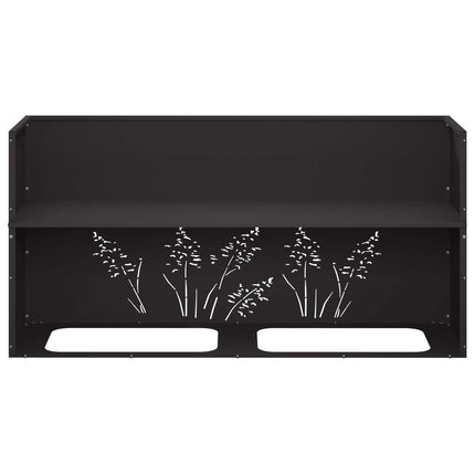 Have Blomsterkrukke 2 stk. Sort 100 x 30 x 49 cm