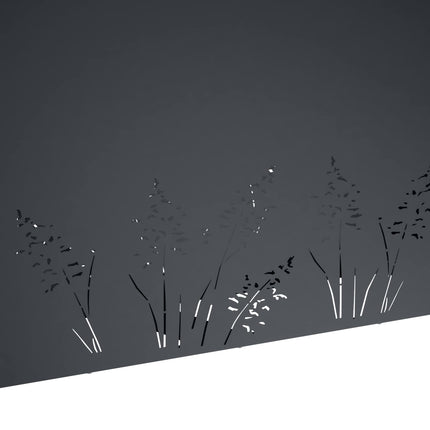 Have Blomsterkrukke Antracit 100 x 30 x 49 cm Koldvalset stål