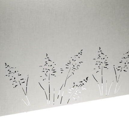 Have Blomsterkrukke 2 stk. Sølv 100 x 30 x 49 cm Rustfrit stål
