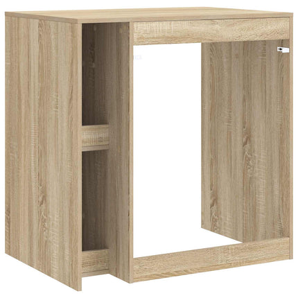 Vaskemaskine Skab Sonoma 87 x 60 x 89 cm Konstrueret træ