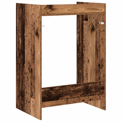 Vaskemaskine Skab Gammelt træ 67,5 x 48 x 97 cm Konstrueret træ