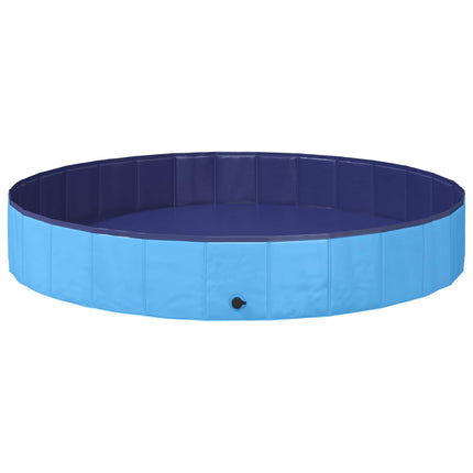 Hund Pool Ø200 x 30 cm Tykt PVC Blå