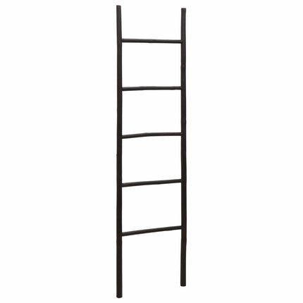 Tæppe Stige Sort 40 x 150 cm Bambus
