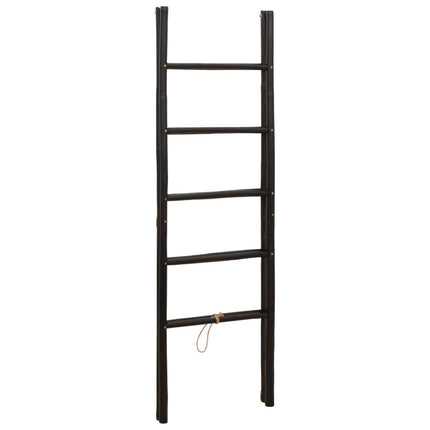 Dobbelt-sidet tæppe stige Sort 50 x 50 x 159 cm Bambus