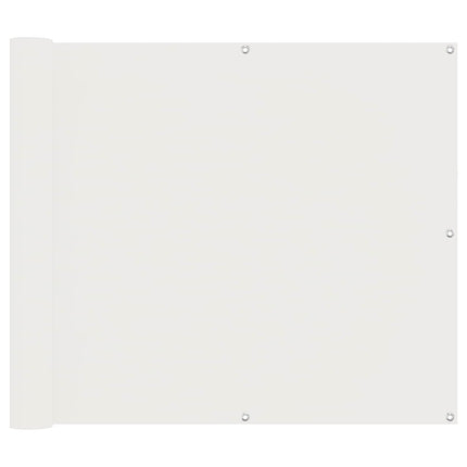 Altan Skærm 100 x 300 cm Oxford stof Rektangulær Hvid