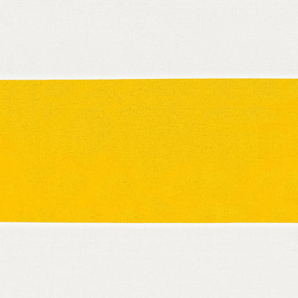 Altan Skærm 110 x 300 cm Oxford stof Rektangulær Gul og Hvid