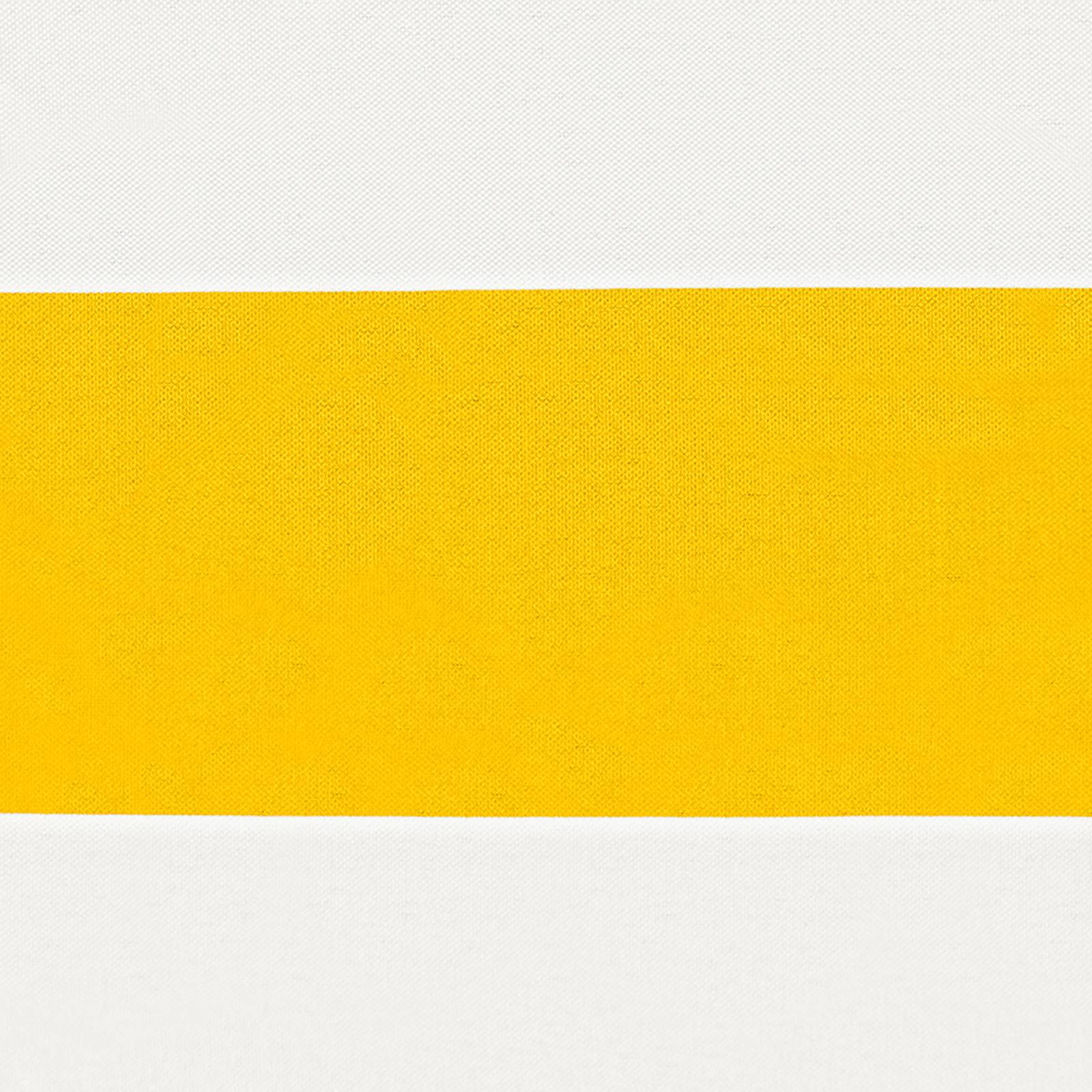 Altan Skærm Gul og Hvid 110 x 500 cm Oxford stof
