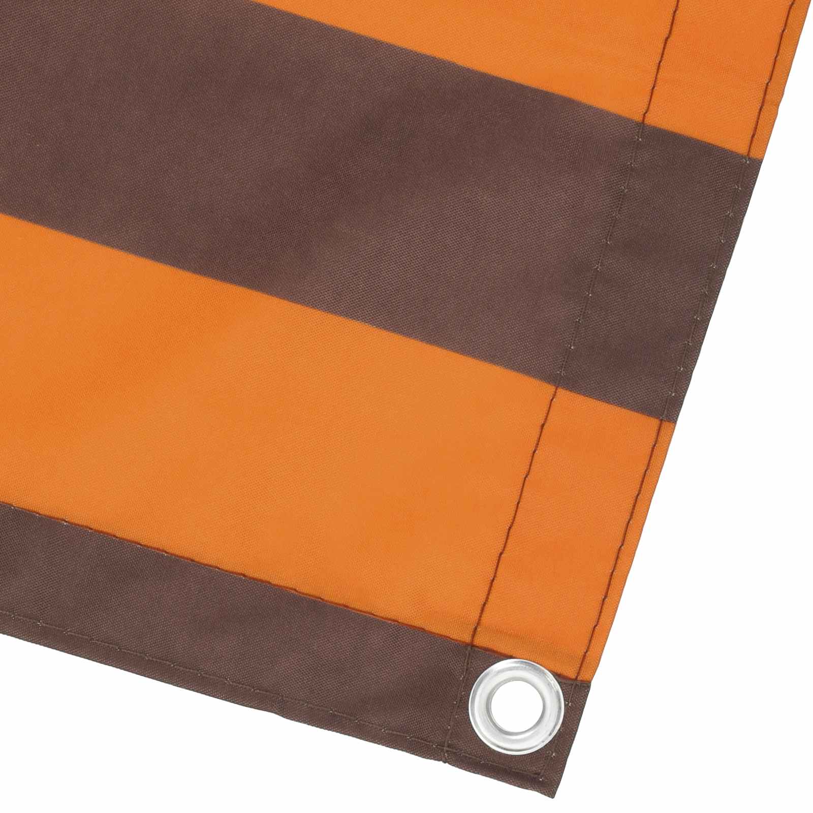 Altan Skærm Orange og Brun 90 x 200 cm PU belagt oxford alu