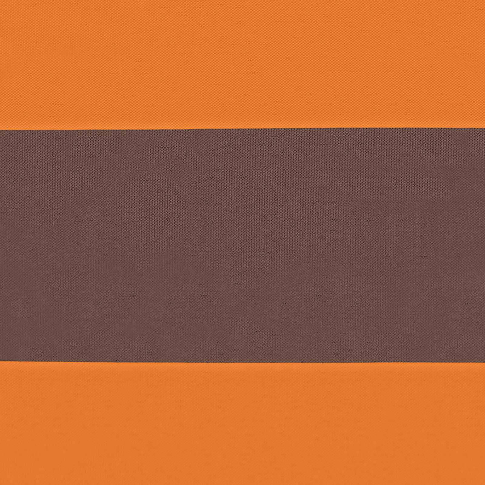 Altan Skærm Orange og Brun 90 x 200 cm PU belagt oxford alu