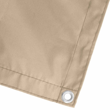 Altan Skærm 100 x 500 cm Oxford stof Rektangulær Beige
