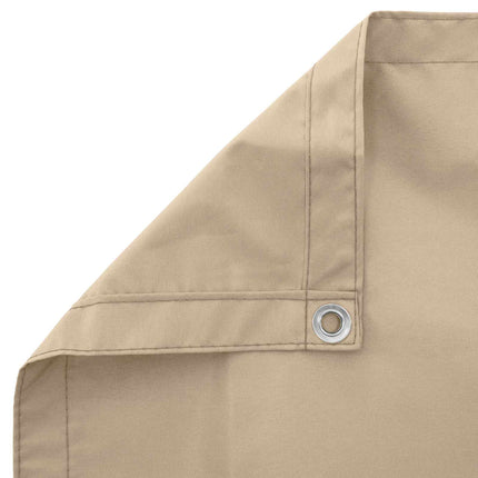 Altan Skærm 100 x 500 cm Oxford stof Rektangulær Beige