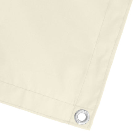Altan Skærm 110 x 1000 cm Oxford stof Rektangulær Creme