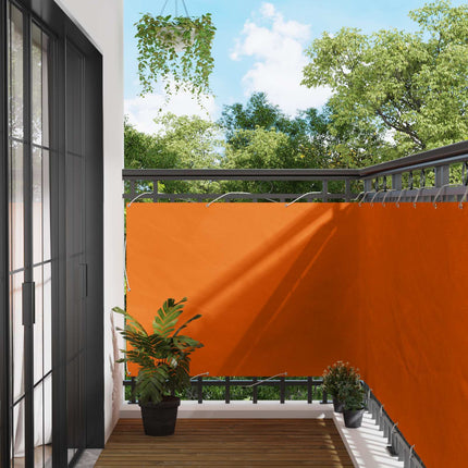 Altan Skærm 110 x 300 cm Oxford stof Rektangulær Orange