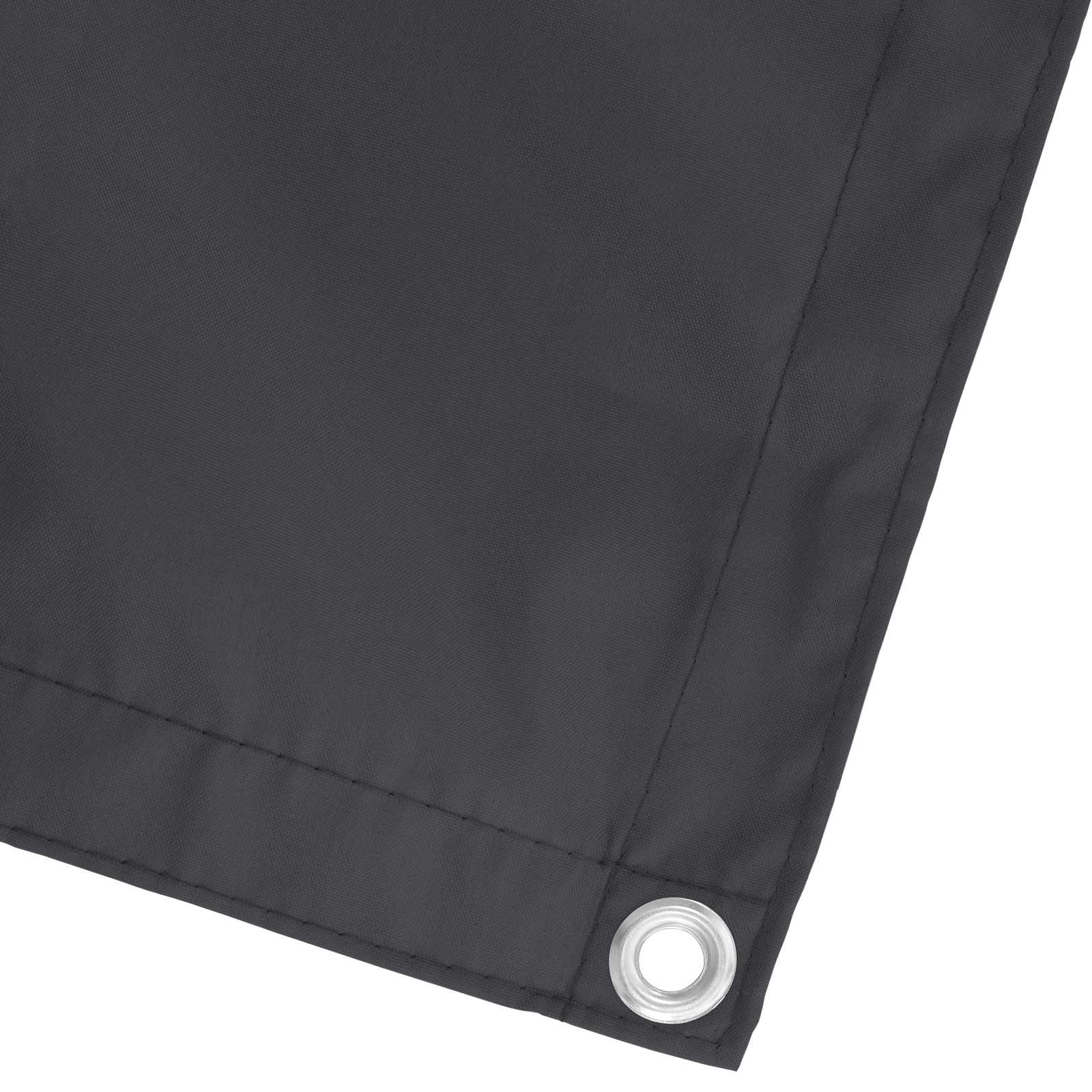 Altan Skærm Sort 120 x 200 cm PU belagt oxford alu