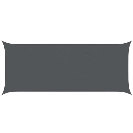 Solskygge sejl Antracit 6 x 2,5 m 100% polyester Oxford