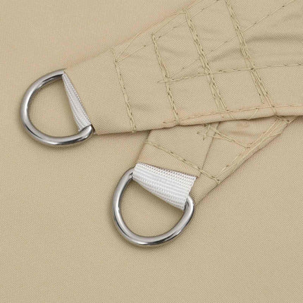 Solskygge sejl Beige 6 x 2,5 m 100% polyester Oxford