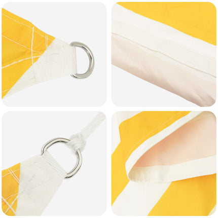 Solskygge sejl 3 x 3 x 4,24 m 100% polyester Oxford Trekantet
