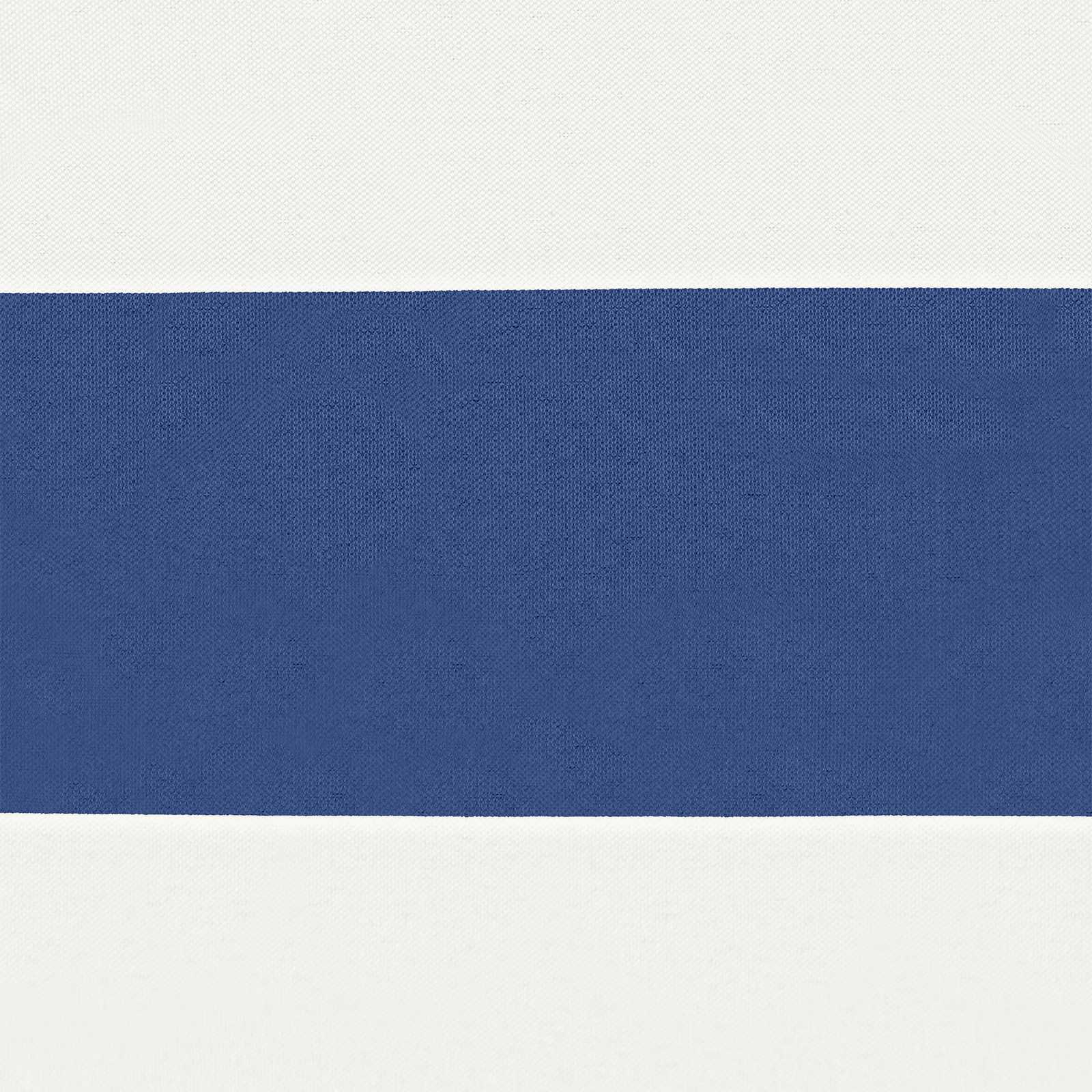 Solskygge sejl Blå og Hvid 3 x 4 x 4 m 100% polyester Oxford