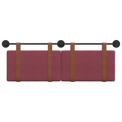 Hængende Hovedgavl Vægmonteret Vinrød 150 x 55 x 5 cm Antik PU