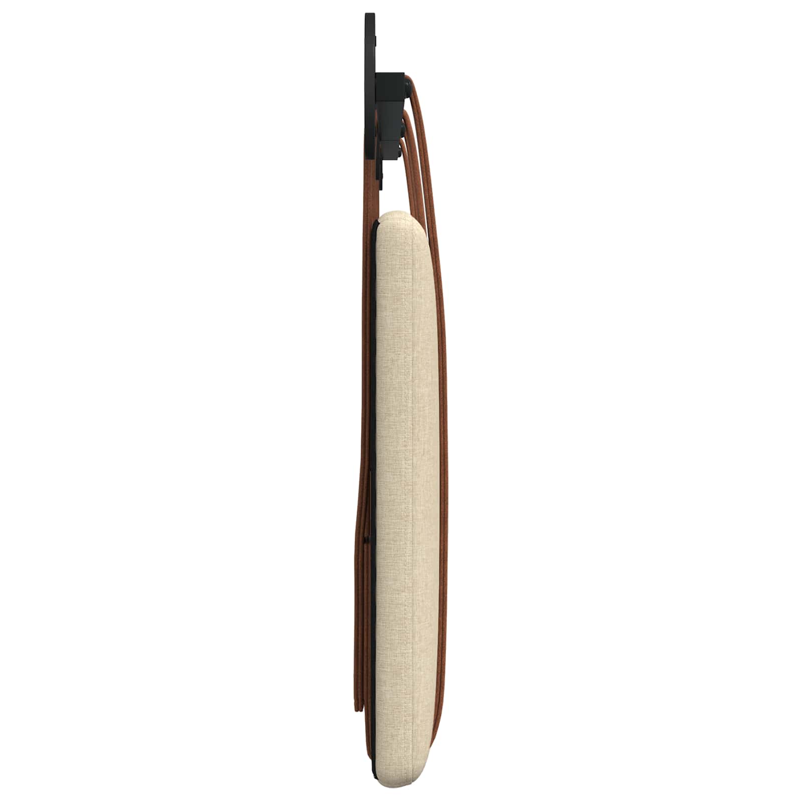 Hængende Hovedgavl Vægmonteret Creme 190 x 55 x 5 cm Antik PU