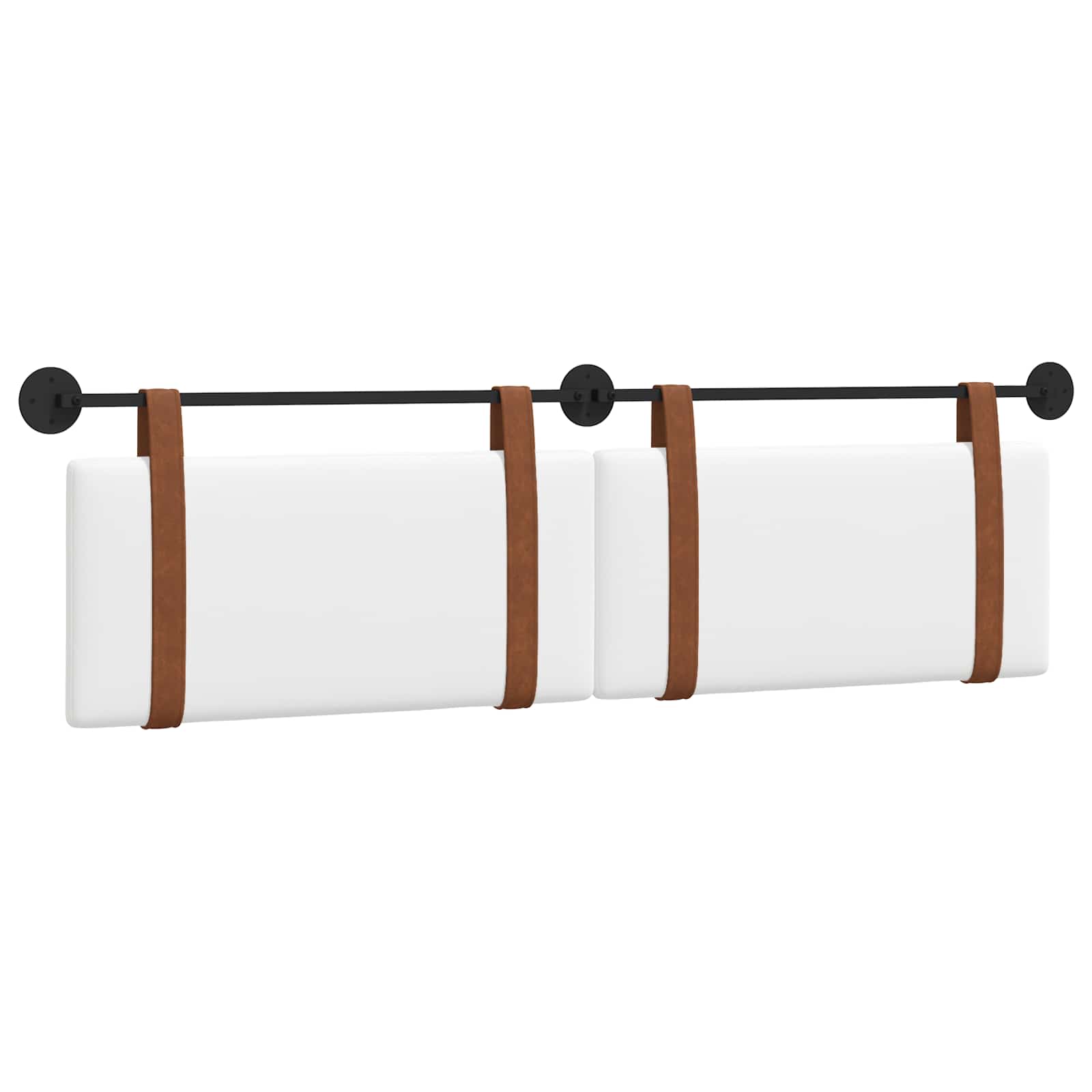 Hængende Hovedgavl Vægmonteret Hvid 190 x 55 x 5 cm Antik PU