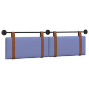 Hængende Hovedgavl Ensfarvet Jeans blå 190 x 55 x 5 cm Antik PU