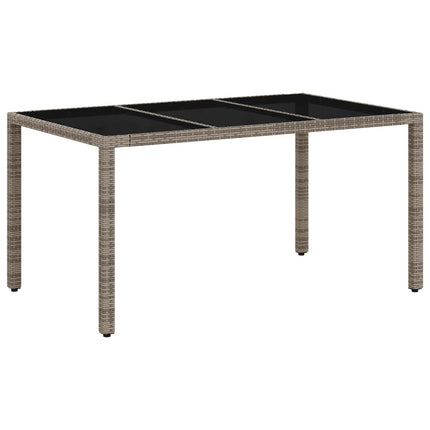 Udendørs spise sæt 7 stk. polyrattan