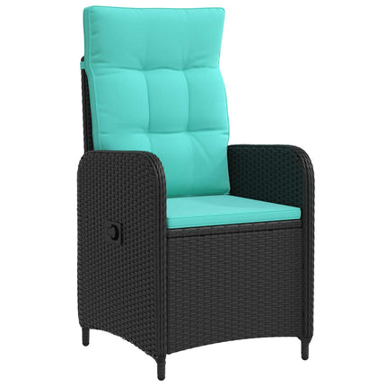 Have lounge sæt 3 stk. PE rattan og pulverlakeret stål