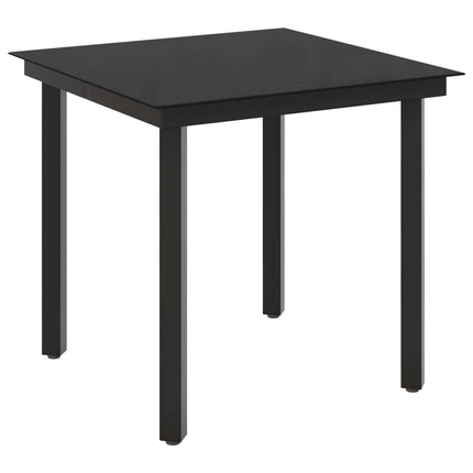 Sofa Bord Sæt 5 stk. PE rattan og pulverlakeret stål