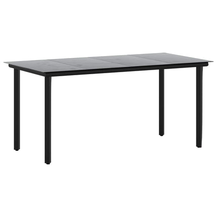 Sofa Bord Sæt 7 stk. PE rattan og pulverlakeret stål