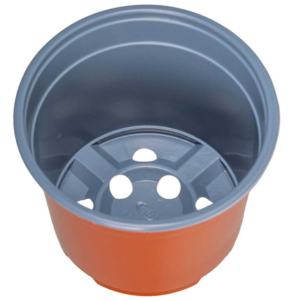 Rund Blomsterpotte 50 stk. Terrakotta Ø 10 x 8 cm Plastik