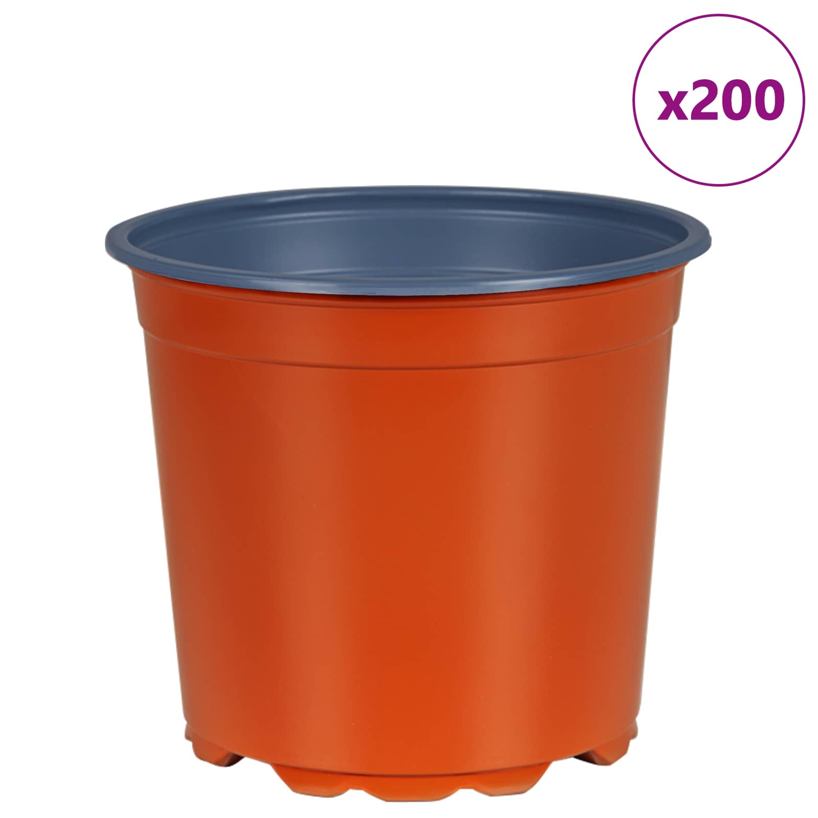 Blomsterpotte 200 pcs Keramik Ø 15 x 13 cm Plastik