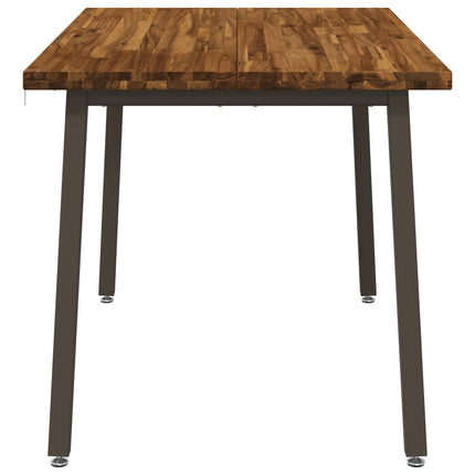 120 x 70 x 75 cm Massivt Akacietræ Naturlig og Kaffe