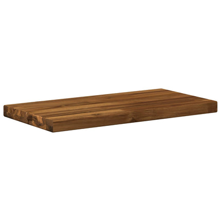 Rektangulært Bordplade 90 x 50 x 3,5 cm Rektangulær Naturfarvet
