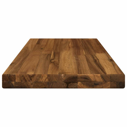 Rektangulært Bordplade 90 x 50 x 3,5 cm Rektangulær Naturfarvet