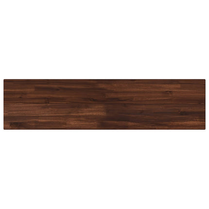 Rektangulært Bordplade 90 x 50 x 3,5 cm Rektangulær Mørk Brun
