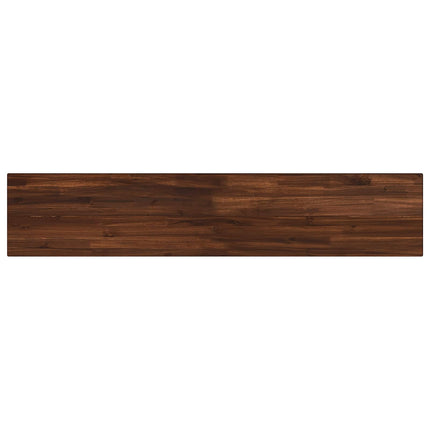Rektangulært Bordplade 90 x 50 x 3,5 cm Rektangulær Mørk Brun