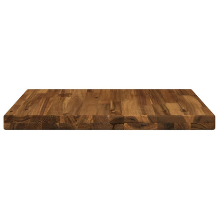 Rektangulært Bordplade 40 x 40 x 3,5 cm Firkantet Naturfarvet