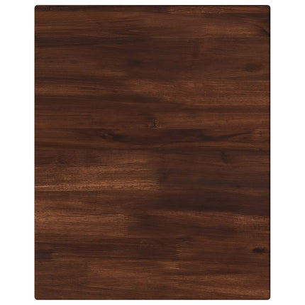 Rektangulært Bordplade 90 x 50 x 3,5 cm Rektangulær Mørk Brun