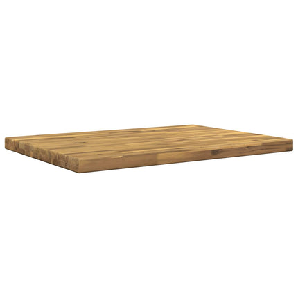 Rektangulært Bordplade 80 x 40 x 3,5 cm Rektangulær Hvid