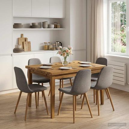 Rektangulært Bordplade 80 x 70 x 3 cm Rektangulær