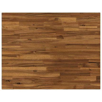 Rektangulært Bordplade 90 x 50 x 3,5 cm Rektangulær Naturfarvet