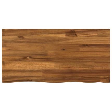 Rektangulært Bordplade 90 x 50 x 3,5 cm Rektangulær Naturfarvet