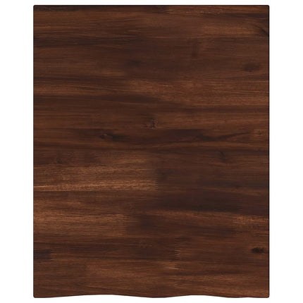Rektangulært Bordplade 40 x 40 x 3,5 cm Firkantet Mørk Brun