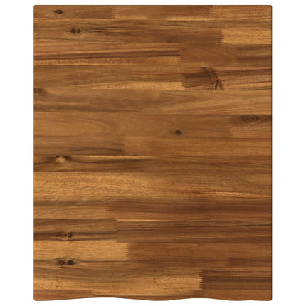 Rektangulært Bordplade 40 x 40 x 3,5 cm Firkantet Naturfarvet