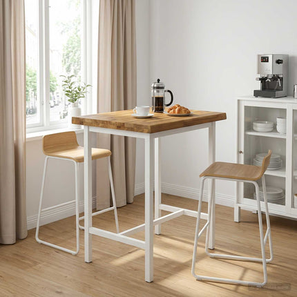 Rektangulært Bordplade 90 x 50 x 3,5 cm Rektangulær Hvid